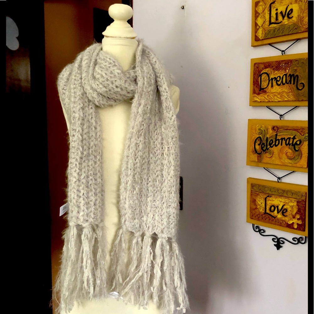 Light Gray Scarf